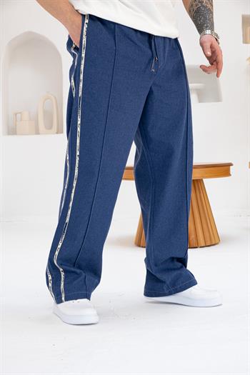 Şerit Detaylı Erkek Denim Jogger (JGM42)