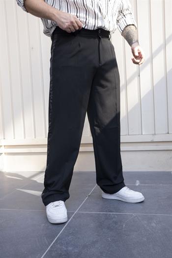 Şerit Detaylı Kumaş Pantolon (SPS03)