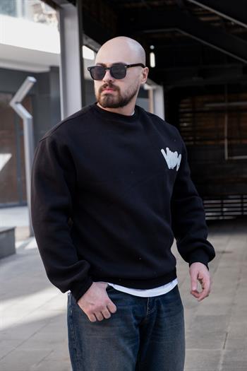 Sırt Detaylı Oversize Sweatshirt (SVTS29)
