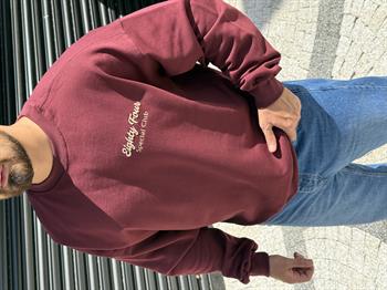 Sırt Detaylı Üç İplik Oversize Sweatshirt (SVTBO53)