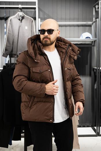 Şişme Kapüşonlu Mont (İGKA13)