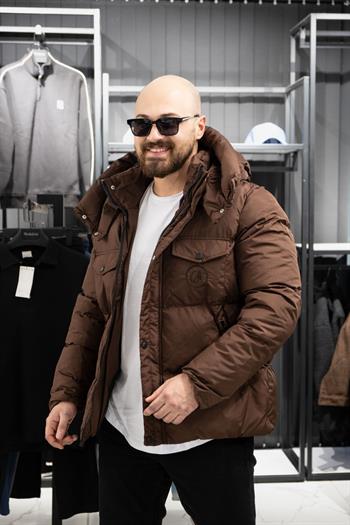 Şişme Kapüşonlu Mont (İGKA13)