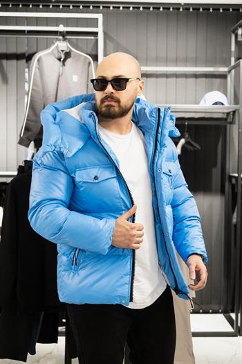 Şişme Kapüşonlu Mont (İGM13)