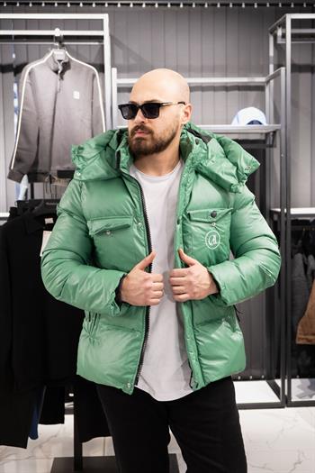 Şişme Kapüşonlu Mont (İGY13)