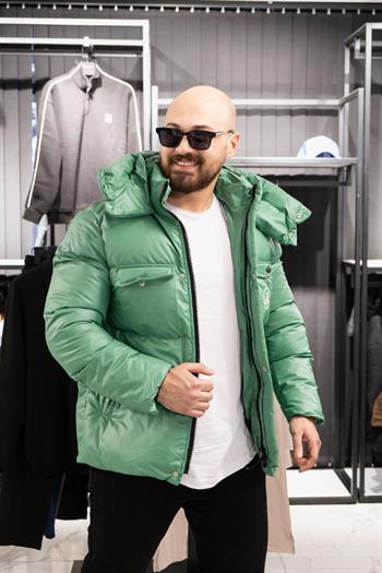 Şişme Kapüşonlu Mont (İGY13)