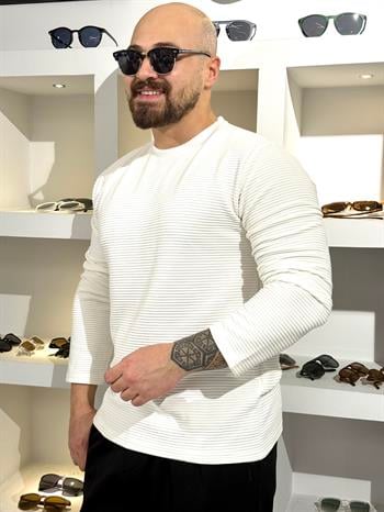 Slim Fit Kampanyalı Sweatshirt (SVTB72)