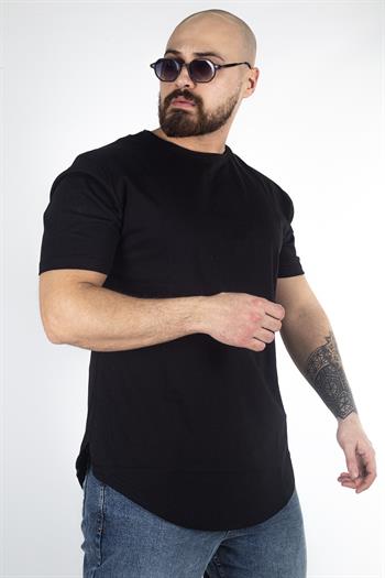 Slim Fit Oval Kesim T-Shirt (TSS06-OVAL-KESİM)