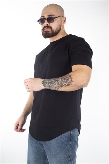 Slim Fit Oval Kesim T-Shirt (TSS06-OVAL-KESİM)