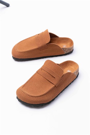 Süet Loafer Erkek Sabo Terlik (AYKT17)