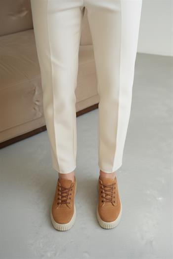 Taba Premium Süet Erkek Sneaker (AYKT04)