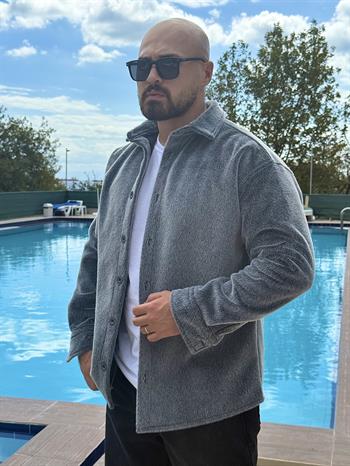 Tavşan Tüyü Rahat Kalıp Gömlek (GMG46)