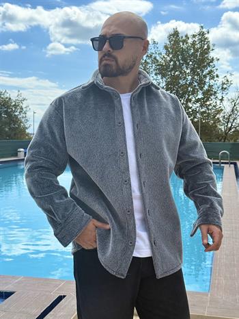 Tavşan Tüyü Rahat Kalıp Gömlek (GMG46)