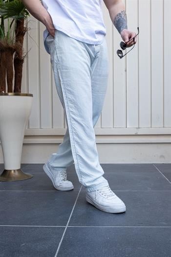 Tensel Kumaş Kot Görünümlü Relax Jogger (JGB28)
