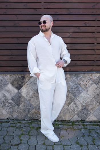 Tensel Kumaş Rahat Kalıp Gömlek (GMB07)