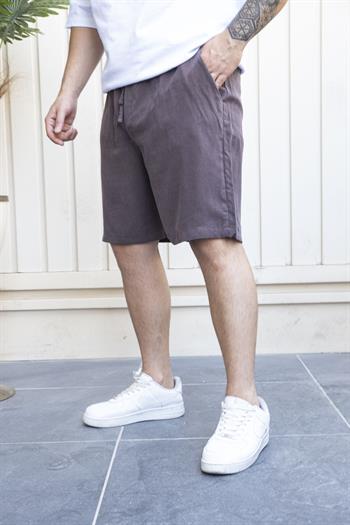 Tensel Kumaş Rahat Kalıp Şort (SB01)