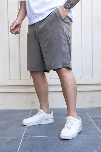 Tensel Kumaş Rahat Kalıp Şort (SH01)