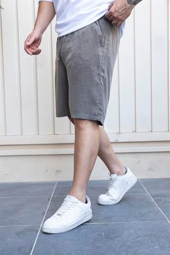 Tensel Kumaş Rahat Kalıp Şort (SH01)