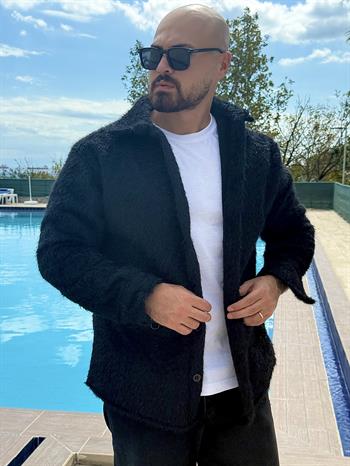 Tüylü Rahat Kalıp Gömlek (GMS47)