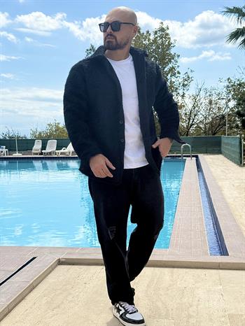 Tüylü Rahat Kalıp Gömlek (GMS47)