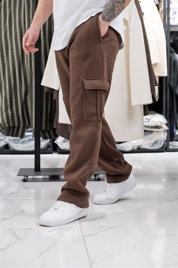 Üç İplik Şardonlu Kargo Eşofman Altı (K-JKA01)