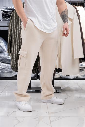 Üç İplik Şardonlu Kargo Eşofman Altı (K-JKR01)