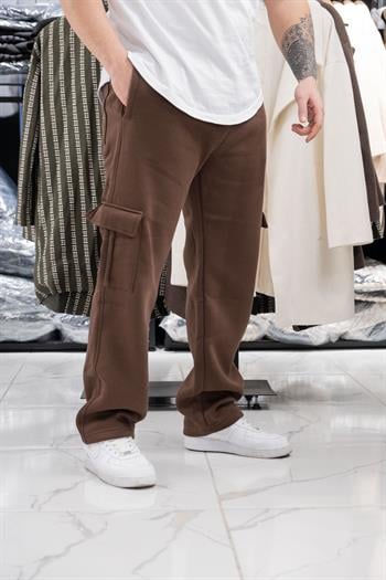 Üç İplik Şardonlu Kargo Eşofman Altı (K-JKA01)