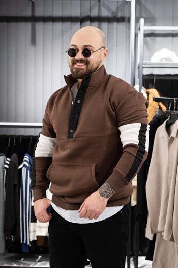 Üç İplik Şardonlu Sweatshirt (K-SWTKA1)