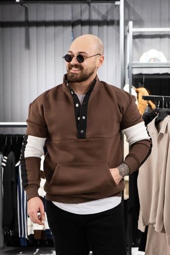 Üç İplik Şardonlu Sweatshirt (K-SWTKA1)