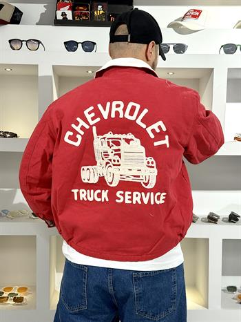 Vintage Gabardin Kumaş Oversize Mont (MTKI54)