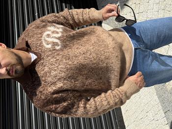 Yaka Detaylı Oversize Kazak (SVTKA50)