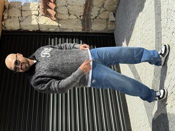 Yaka Detaylı Oversize Kazak (SVTS50)