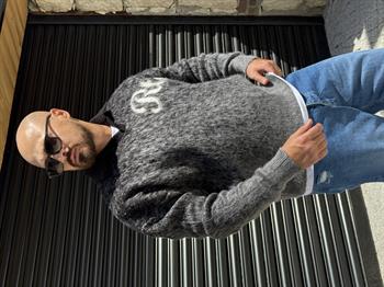 Yaka Detaylı Oversize Kazak (SVTS50)