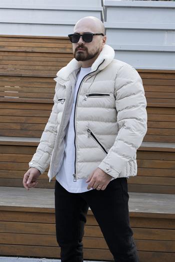 Yaka Kürklü Şİşme Mont (MTK12)