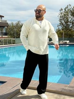 Yarım Fermuarlı Kazak (SVTB49)