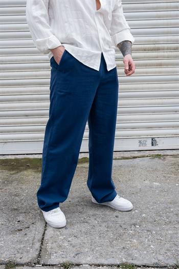 Yıkamalı Keten Baggy Jogger (JGM19)