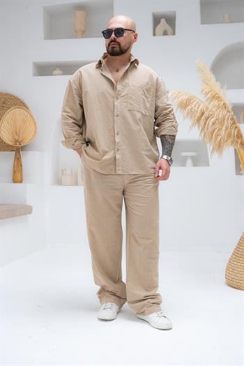 Yıkamalı Modern Oversize Kalıp Alt Üst Takım (TKK36)