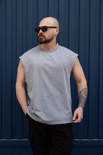 Yıkamalı Oversize Atlet (TSG15)