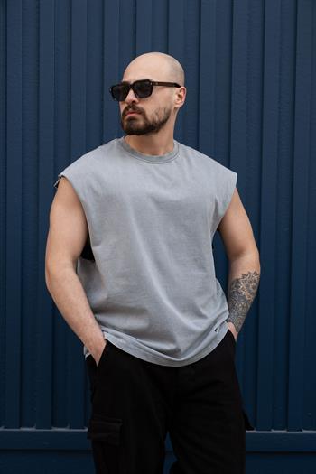 Yıkamalı Oversize Atlet (TSG15)