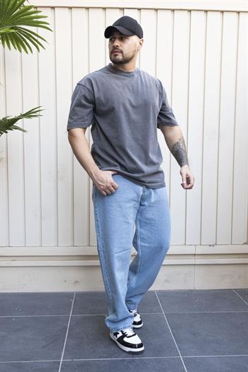 Yıkamalı Oversize T-Shirt (YYT05)