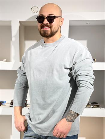 Yıkamalı Rahat Kalıp Sweatshirt (SVTG87)