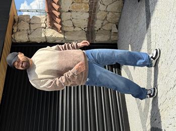 Yıkamalı Şardonlu Oversize Sweatshirt (SVTK52)