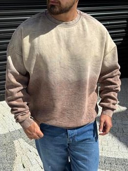 Yıkamalı Şardonlu Oversize Sweatshirt (SVTK52)