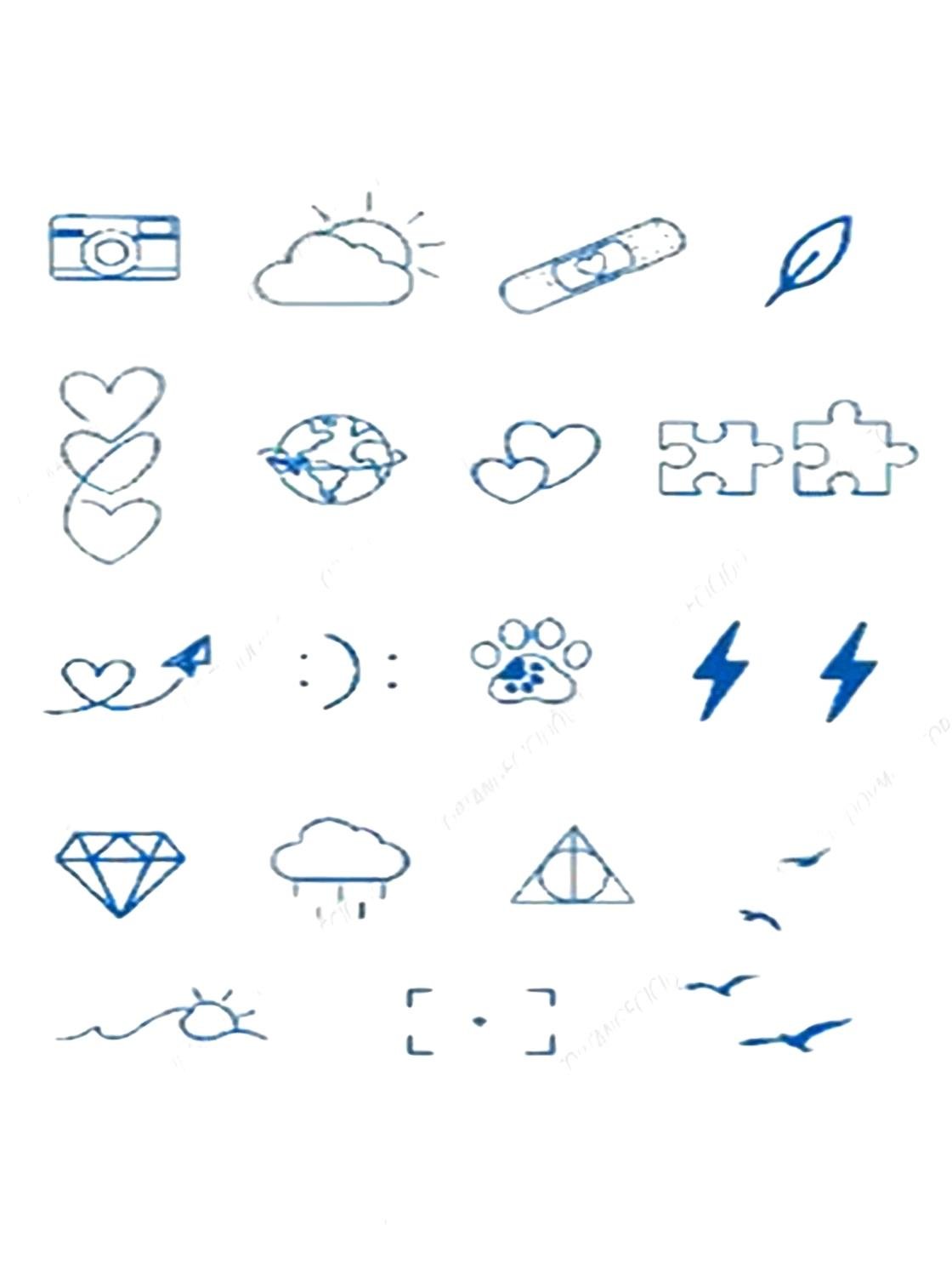 1 AY KALICI MİNİMAL ÇOKLU DÖVME 134