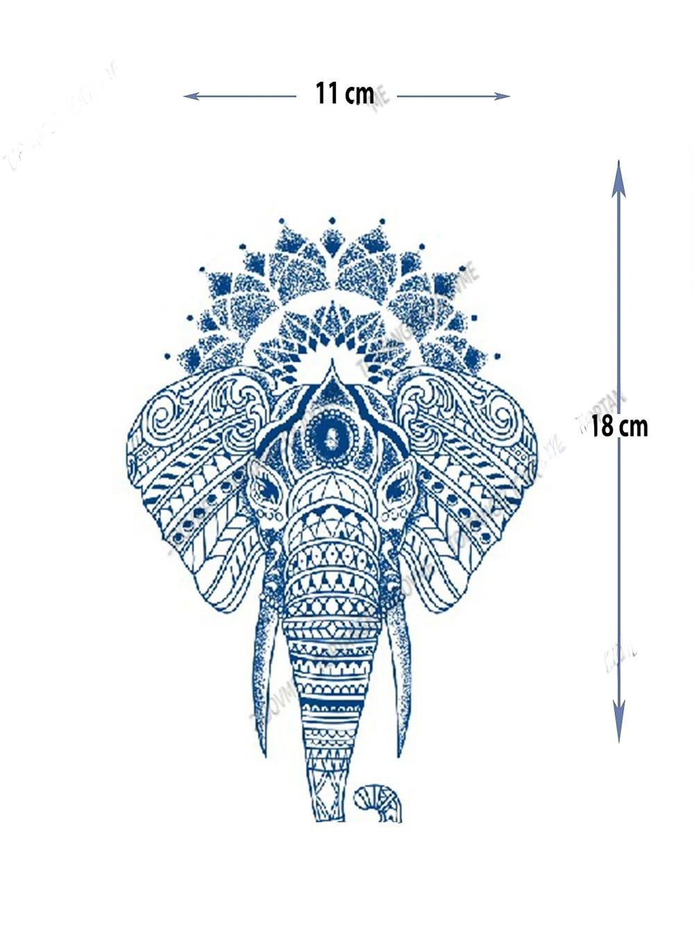 1 AY KALICI ORTA BOY DÖVME 110