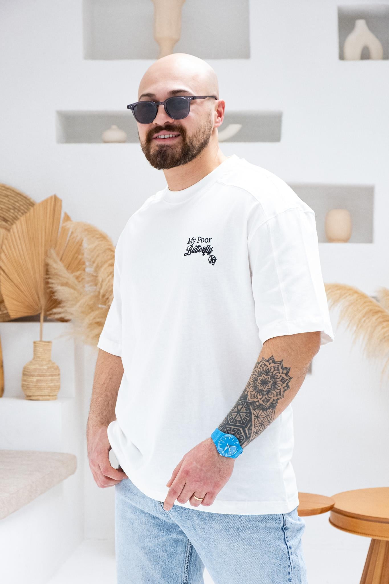 Baskılı Oversize T-Shirt (TSB44)