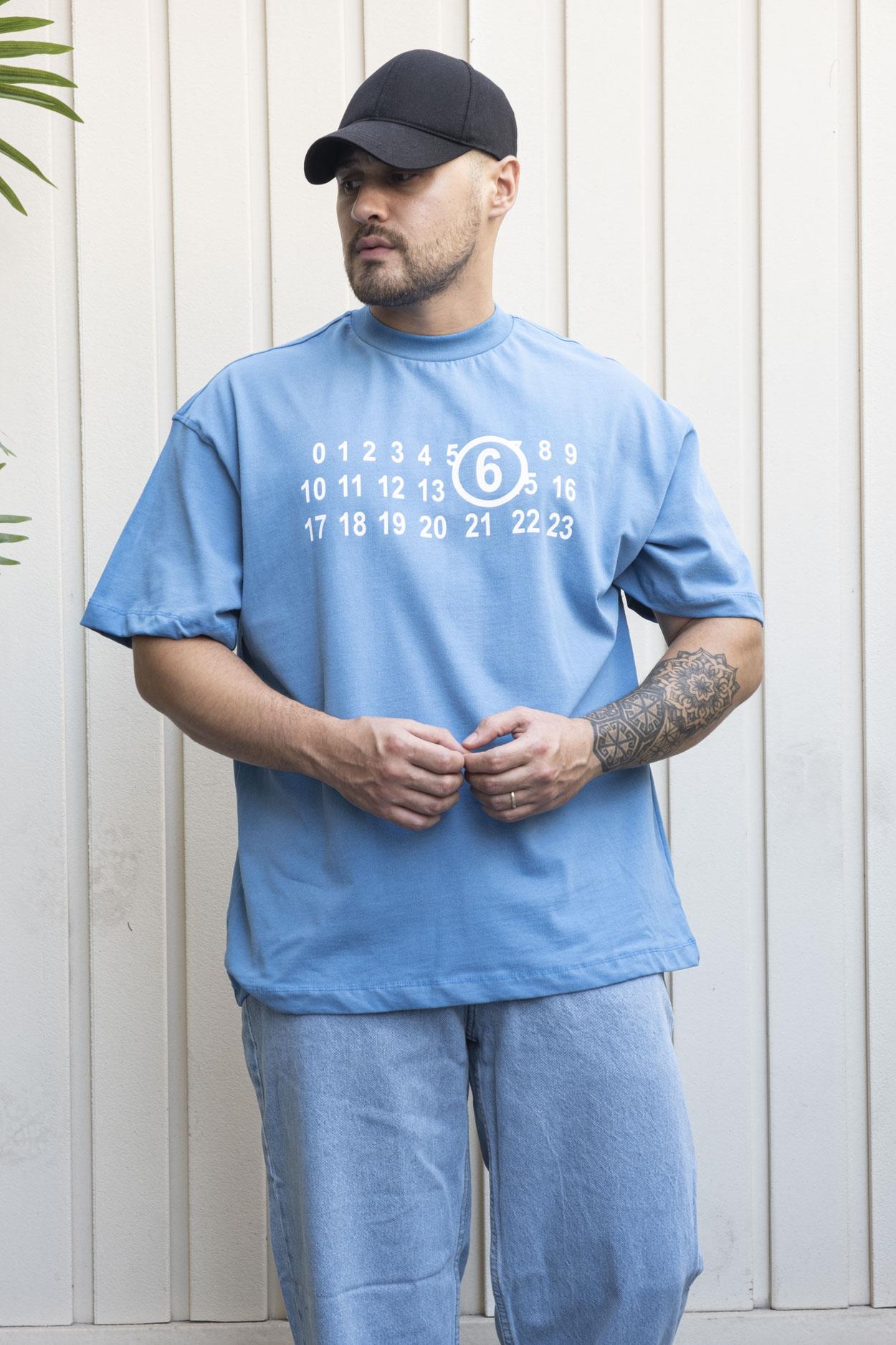Baskılı Oversize T-Shirt (TSM34)