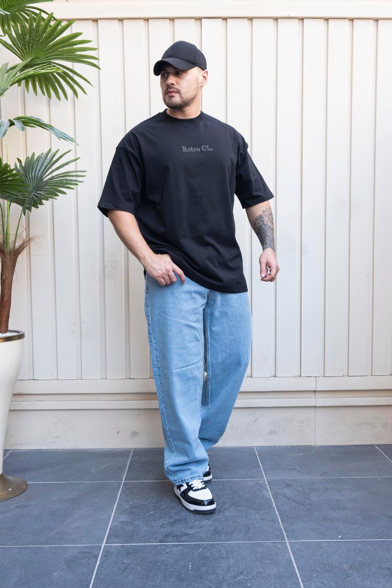 Baskılı Oversize T-Shirt (TSS35)