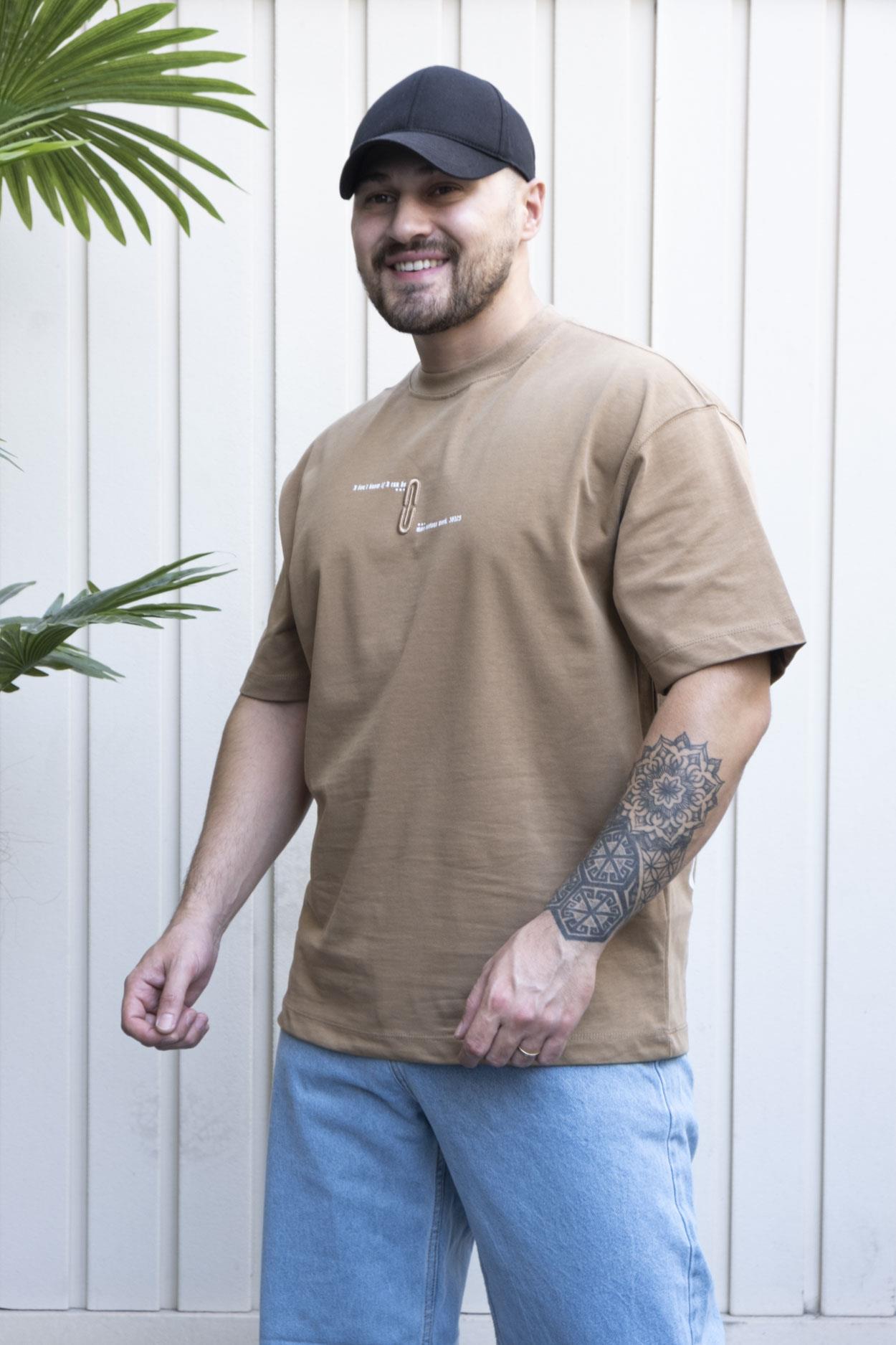 Baskılı Oversize T-Shirt (YTK02) · 2