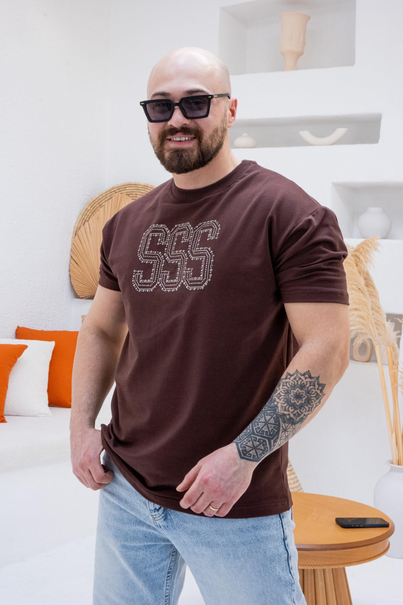 Baskılı Rahat Kalıp T-shirt(TSKA60)
