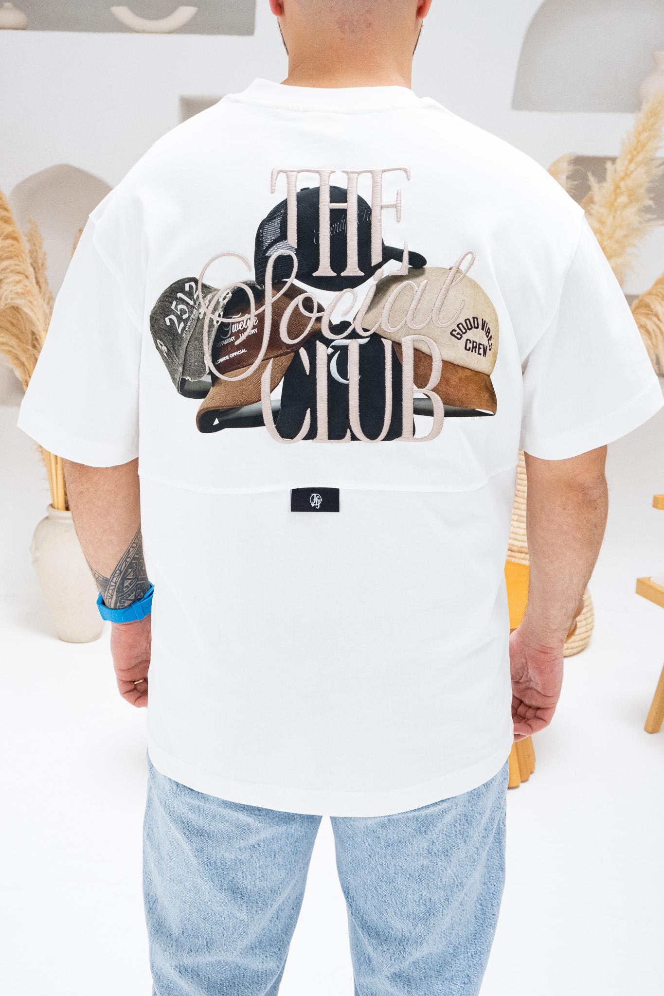 Baskılı Ve Nakışlı Oversize T-Shirt (TSB45)